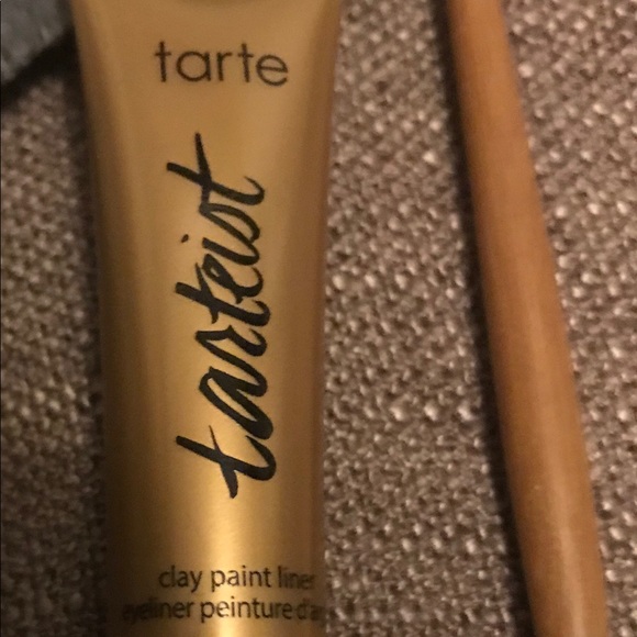 NEW! Tarte Clay Paint Liner in Gold & Brush - Picture 4 of 6